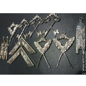 LA COLLECTION MAÇONNIQUE Porte-bijoux de poche et portefeuille Regalia Set de bijoux en cuir Personnalisation confortable disponible - Product Image 5