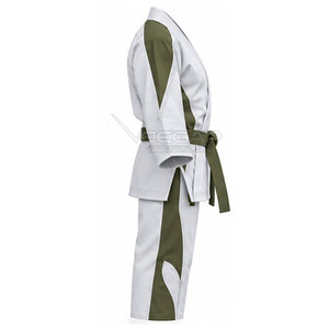Karate Uniform Classic <b>Training</b> Suit Smooth Cotton Fabric Top And <b>Trouser</b> for Martial Arts Practice and Classes - Product Image 3
