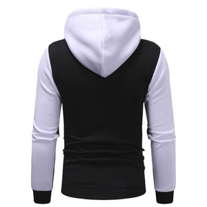 Sweat à capuche zippé pour hommes 100% coton vêtements d'hiver durables et tendance sweats à capuche zippés vente en gros sur mesure - Product Image 2