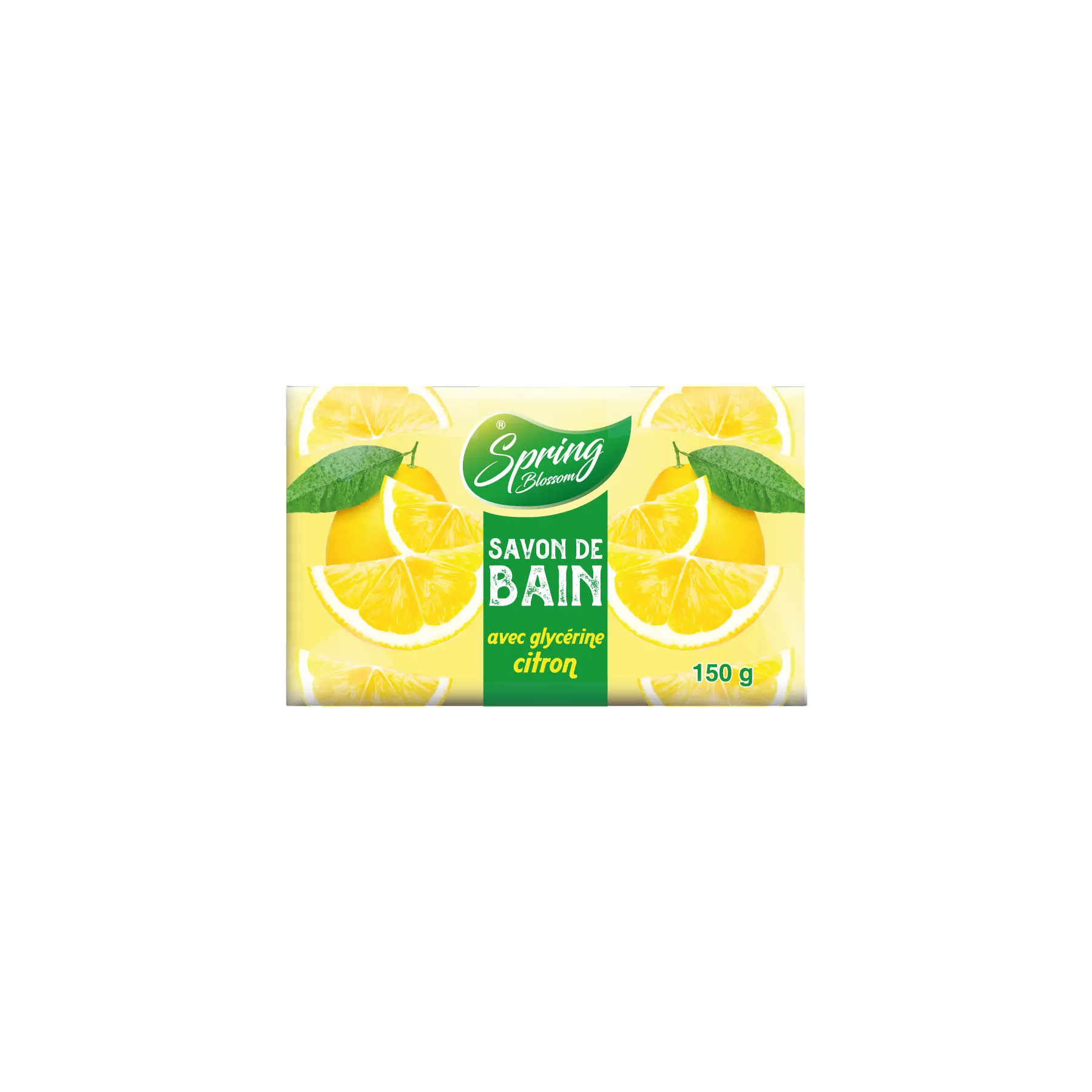 Bahar çiçeği 150 gr ekonomik paketi cilt bakımı tuvalet kullanımı el ve vücut temizleme Citron varyant Savon de Bain sabun