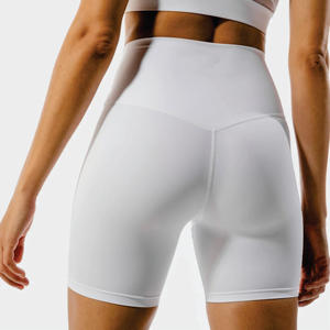 กางเกงขาสั้นระบายอากาศได้ดีมีความยืดหยุ่นสูง74% ไนลอนและ26% สแปนเด็กซ์แกนสีขาวยืดหยุ่นได้ - Product Image 5