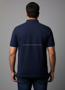 Camisetas Polo de Algodón Piqué Premium para Hombre, Tallas Grandes, con Bordado Intrincado, Camisetas Polo Bordadas para Hombre, Tallas Grandes y Altas - Product Image 2