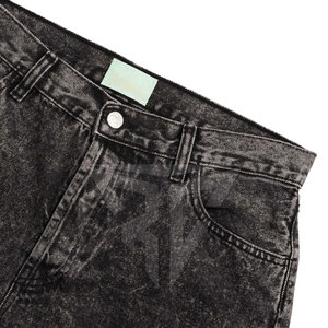 กางเกงขาสั้นผู้ชายผ้ายืดสีทึบระบายอากาศได้ดีผ้าคอตตอน100% สไตล์ที่เป็นเอกลักษณ์วัสดุที่ดีที่สุด - Product Image 5