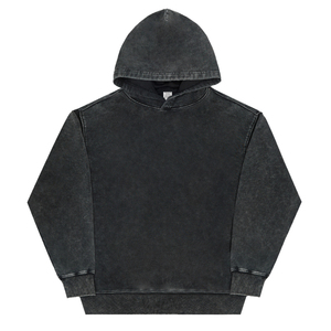 Sweats à capuche pour hommes imprimés personnalisés doux confortable solide manches régulières été Denim non-tissé pull séchage rapide hommes pull - Product Image 1