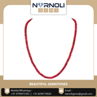 Perles de rubis facettées en pierre naturelle de qualité supérieure et accessoires au meilleur prix en Inde