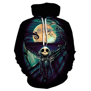 เสื้อมีฮู้ดสำหรับผู้ชายเสื้อมีฮู้ดพิมพ์ลายการ์ตูนมีกระเป๋า3D - Product Image 6