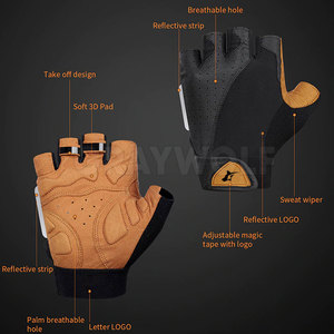 Levantamiento de pesas Entrenamiento Gimnasio Guantes Hombres y mujeres Nuevo diseño Transpirable Levantamiento de pesas Guantes de gimnasio - Product Image 3
