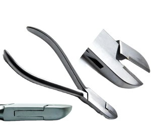 Haute qualité en acier inoxydable TC Pin Ligature coupe-fil pince Source d'alimentation manuelle dentaire, ensemble, chirurgical, instruments - Product Image 3