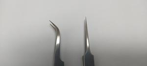 แหนบช่างซ่อมนาฬิกา หมายเลข 5 สแตนเลส ปลายเรียบ/หยัก ยาว 10 มม. ป้องกันไฟฟ้าสถิตย์ จับถนัดมือ เครื่องมือซ่อมที่สมบูรณ์แบบ - Product Image 5