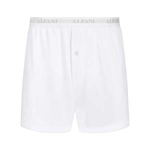 Alfani Confezione da 5 Boxer da Uomo in Misto Cotone a Vita Media Traspiranti e Freschi con Motivo 3D Bianchi Taglia Large/XL - Product Image 1