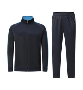 Chándal de alta calidad hecho a medida con cremallera completa para hombres/chándal de poliéster y algodón a precio al por mayor chándal para hombres - Product Image 6