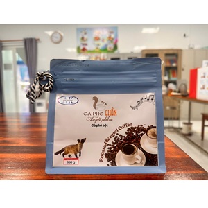 Verde crudo procesado orgánico 100% comadreja Robusta audaz aromático café vietnamita rico sabor grano entero empaquetado a granel - Product Image 5