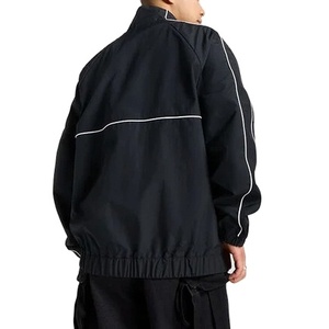Ropa de calle, chándal, conjunto cortavientos de nailon Unisex, chaquetas cortavientos con cremallera Vintage, pantalones de chándal holgados 2026 - Product Image 4