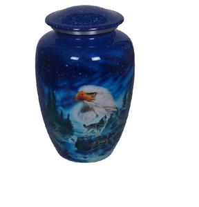 โกศโลหะสไตล์อเมริกันคลาสสิกทนทานสำหรับใส่ขี้เถ้าขี้เถ้าขี้เถ้า - Product Image 2