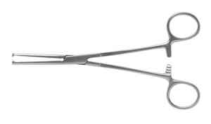 Tijeras de acero inoxidable de calidad superior Pinzas para arterias Kocher 1:2 dientes rectos con mandíbulas completamente dentadas Instrumentos quirúrgicos - Product Image 1