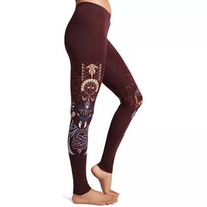 Yoga Fitness Wear Custom Sublimated Printed Yoga <b>Legging</b> <b>Women</b> Fitness Sportswear High Waist Spandex Polyester <b>Women</b> <b>Leggings</b> - Product Image 5