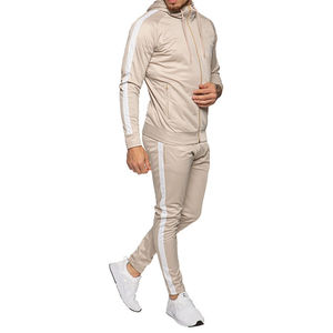 ชุดวอร์ม2ชิ้นสำหรับผู้ชายและผู้หญิง, ชุดออกกำลังกายผ้าฝ้าย100% ระบายอากาศได้ดีน้ำหนักเบาปรับแต่งได้ - Product Image 3