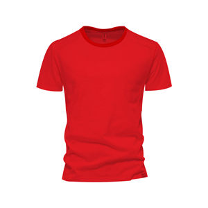T-shirt décontracté de haute qualité pour hommes, motif solide avec manches courtes, impression de logo personnalisé à la mode en jersey de pur coton - Product Image 4