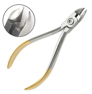 Pince d'orthodontie pour ligature et coupe-extrémité distale Fil de maintien de sécurité affleurant TC Orthodontiste dentaire - Product Image 2