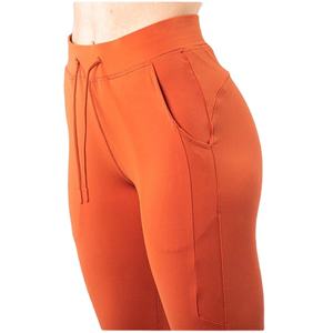 Pantalones Deportivos de Lana para Mujer con Cierre de Cremallera, Corte Ajustado, Casuales, para Otoño, de Alta Calidad, con Bolsillos Laterales y Logotipo Personalizado - Product Image 4