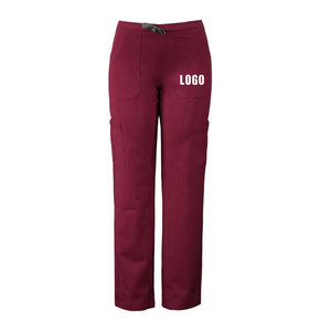 Ensembles de gommage femmes résistant aux rides Spandex Polyester col montant gommage infirmière costume médical soins infirmiers gommages uniformes d'hôpital - Product Image 6