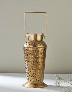 Available High Quality Round Available Glass Candle Jar for Home & Hotel Decoration New Design Best Price Metal Candle <b>Lantern</b> - Product Image 3