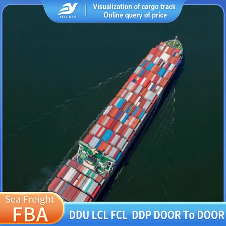 화물 Fcl 복합 운송 운송업자 서비스 Lcl 중국에서 미국으로 광저우 바다 화물 요금