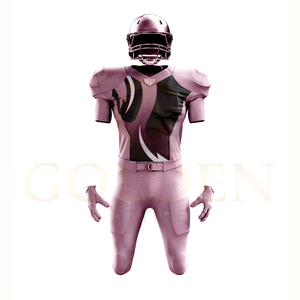 Vêtements de sport pour adultes personnalisés, uniformes de football américain, prix de gros, approvisionnement direct d'usine, uniforme de football américain - Product Image 1