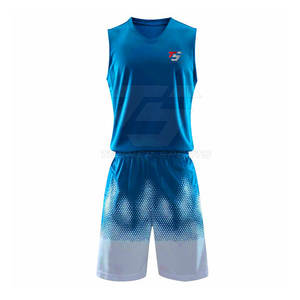 Vêtements de sport d'extérieur personnalisés de haute qualité en polyester 100% Meilleure conception Uniforme de basket-ball - Product Image 1