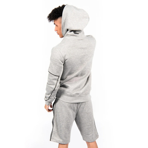 Ensemble d'été haut de gamme, short et sweat à capuche, coton polyester, doux, léger, respirant, streetwear, fabricant OEM personnalisé, marque privée - Product Image 3