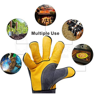 Gants de sécurité respirants de haute qualité pour unisexes, gants de soudage de dernière conception, taille personnalisée - Product Image 6