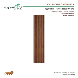 Paneles de pared impermeables estriados de PVC duraderos para dormitorio y uso hospitalario Ecológico Resistente a los arañazos Fácil limpieza con estilo - Product Image 2