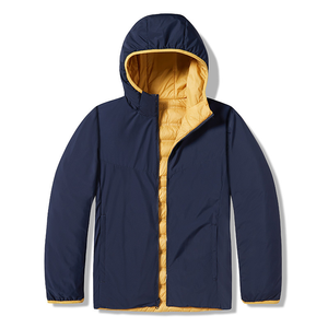 Veste matelassée légère en toile pour homme avec logo personnalisé, col montant, logo frontal, fermeture éclair intégrale, chaude pour l'hiver, tailles EU et US, vente en gros - Product Image 3