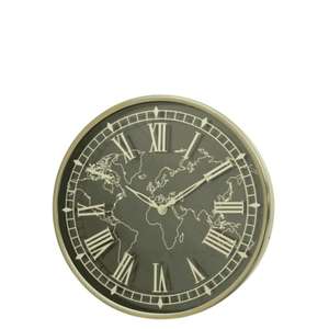 Horloge murale ronde, accessoires pour la maison, décoration, horloge en métal décorative, prix bas - Product Image 1