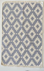 Modern Reversible Indoor Kilim Rug New Collection Washable <b>Foam</b> Cotton <b>Floor</b> Mat Abstract Pattern Non-Sliding for Home Use Kids - Product Image 5