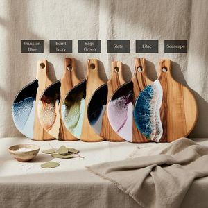 Tabla de Cortar de Madera Ecológica Hecha a Mano Tradicional, Tabla de Cortar de Cocina de Madera Maciza Resistente, Acabado Liso, Apta para Lavavajillas - Product Image 4