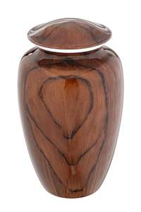 Urna de jarrón de aluminio para cenizas humanas adultas para columbario funerario o urna de cremación casera - Product Image 4