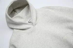 Sudadera con capucha unisex estilo callejero, ajuste informal holgado, Jersey transpirable cómodo, estampado de logotipo de marca High Street Trend 2025 - Product Image 3