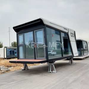 Prix de gros 2025 Conteneur habitable, Conteneurs pour maisons, Villa, Hôtel de luxe moderne, Chambre capsule spatiale - Product Image 5