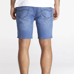 Pantalones cortos vaqueros personalizados para hombre, servicio OEM al por mayor, nueva llegada, pantalones cortos vaqueros para hombre con etiqueta privada - Product Image 4