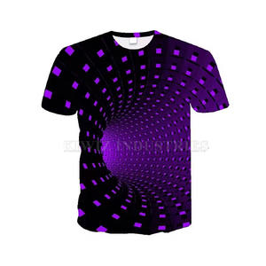 2025 Impression numérique Sublimation T-shirts Respirant Polyester Coton Conception vierge Personnalisable Logo Motif Prix de gros - Product Image 1