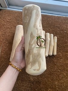 Jouet à mâcher en bois de café naturel pour chiens Bâton à mâcher pour animaux de compagnie ou jouet en os Matériau sûr et durable pour les soins dentaires et les loisirs amusants - Product Image 4