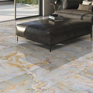 Tono fresco color blanco acabado de superficie de mármol italiano 600x1200mm baldosas de porcelana para el hogar y la Oficina piso decorativo - Product Image 1