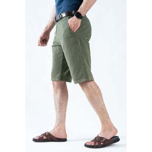 Shorts de Verano de Algodón Estilo Urbano Leo High Street, Transpirables, 100% Algodón con Cierre Elástico en la Cintura, Decoración con Logotipo, Shorts con Estampado - Product Image 5