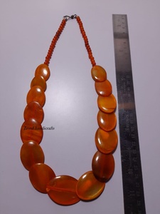 Accesorios de moda de calidad superior Collar de cuerno de diseño moderno para mujer Joyería de oficina de artesanías de Javed - Product Image 5