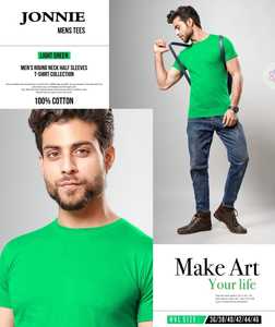 Camiseta elegante de algodón suave Unisex Cuello redondo ligero Ideal para uso diario informal y actividades al aire libre - Product Image 6