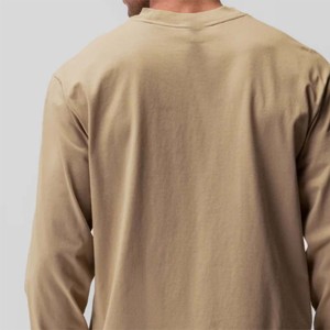 Men's Moisture-Wicking Long-Sleeve Sports <b>Shirt</b> - Breathable and Quick-Dry Athletic Top for Gym Workouts and Sports - Product Image 6