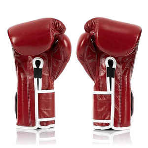 Guantes de boxeo de cuero de alta calidad de moda superior para entrenamiento Guantes deportivos al por mayor Guante de boxeo de alta calidad - Product Image 2