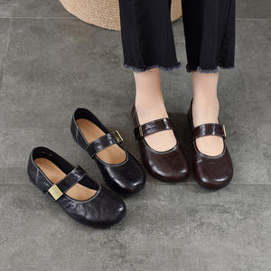 Chaussures Oxford classiques unies pour hommes, en cuir, à lacets, décontractées, pour affaires, et chaussures plates blanches élégantes pour femmes - Product Image 3