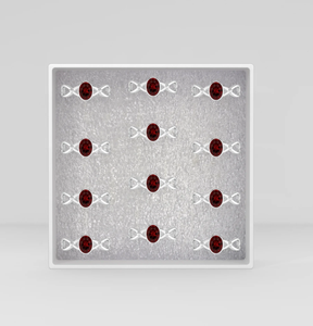 Bague en argent sterling 925 de haute qualité avec grenat naturel, forme ovale, sertie en bélière, pour mariage, fête, classique, tendance, unisexe - Product Image 2